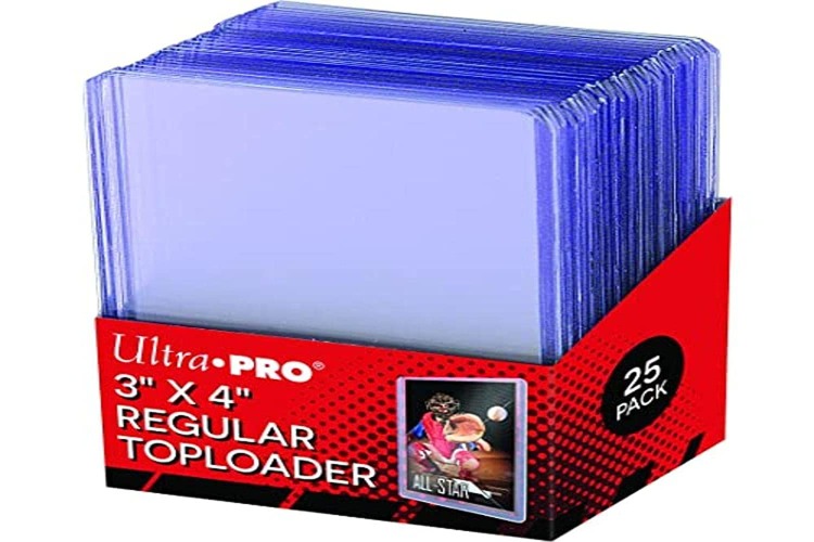25 Ultra Pro Toploader - Ultra Clear - Regular - Top Loader - 3" x 4"