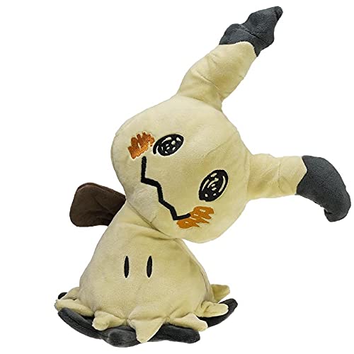 JESJIN Zeichentrickfigur Mimikyu Kissenpuppe Niedliches Mimikyu-Plüschtier Weiche gefüllte Anime-Puppe für Kindergeburtstagsgeschenk Mimikyu 40 cm