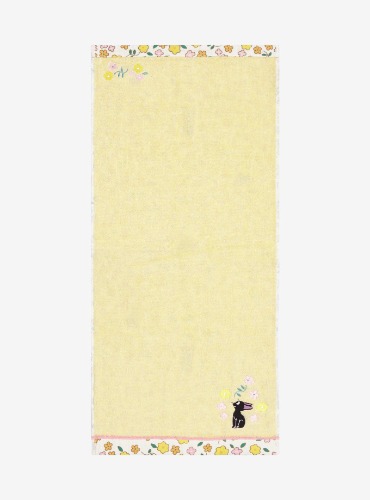 Studio Ghibli Kiki's Delivery Service Jiji Flower Face Towel
