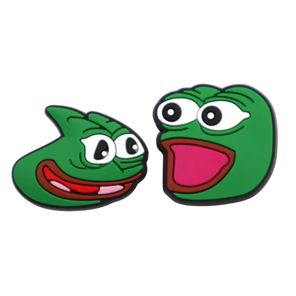 Pepega & POGGERS Shoe Charms (2 PACK)