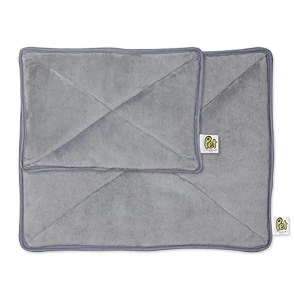 Pet Magasin Cat Thermal Bed Self-Heating Pads for Small Pets, [2-Pack Combo] One Medium (22" x 18.5") and One Small (17'' x 11'')
