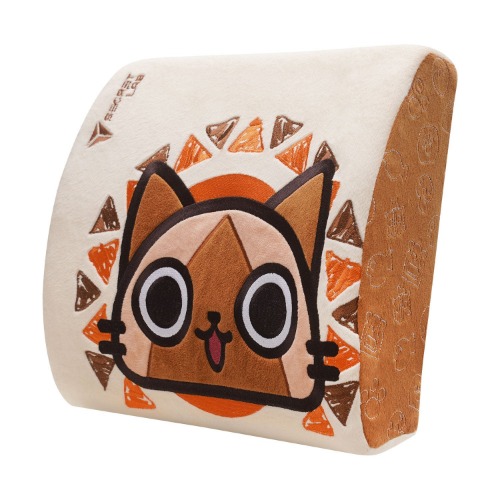 Secretlab Memory Foam Lumbar Pillow - Monster Hunter Airou Edition | Airou (Pre-order: 2024-01-15)