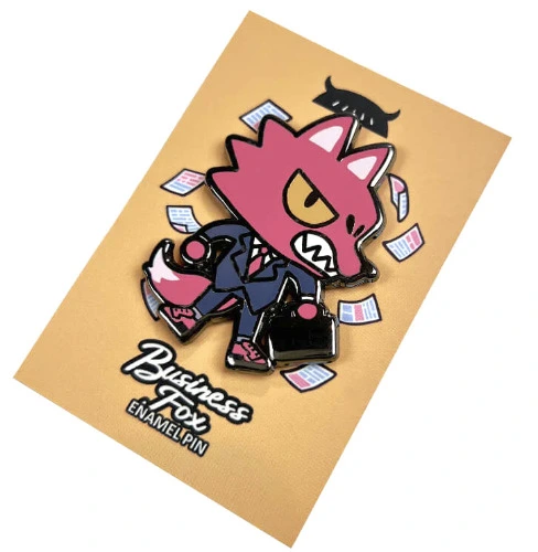 Enamel Pin: BUSINESS FOX | Default Title