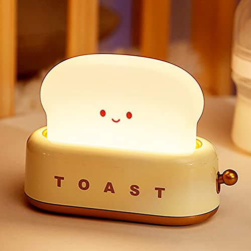 Cute Toast Night Lamp (Yellow)