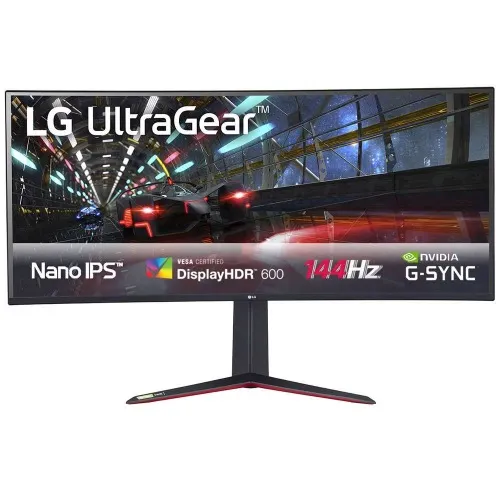 Curved Monitor LG UltraGear 38GN950P-B Nano IPS 37.5" UWQHD+ 21:9 160Hz(OC)/144Hz FreeSync Premium Pro / G-SYNC Compatible
