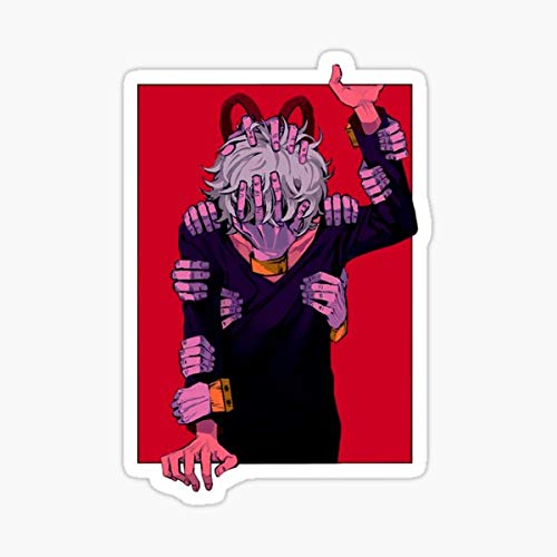 My Hero Academia Tomura Shigaraki Black Sticker - Sticker Graphic - Auto, Wall, Laptop, Cell, Truck Sticker for Windows, Cars, Trucks