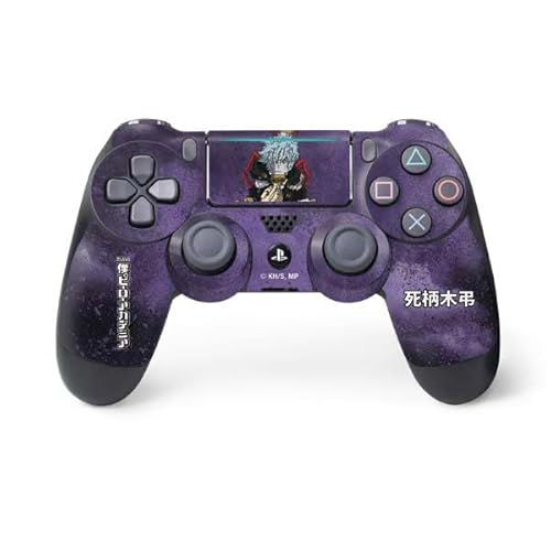 Skinit Decal Gaming Skin Compatible with PS4 Pro/Slim Controller - Officially Licensed My Hero Academia Tomura Shigaraki Season 5 Design - Purple - MYHRS505