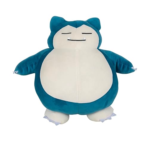 Pokemon Snorlax Sleeping Plush - 18-Inch Premium Plush in Sleeping Pose - Snorlax
