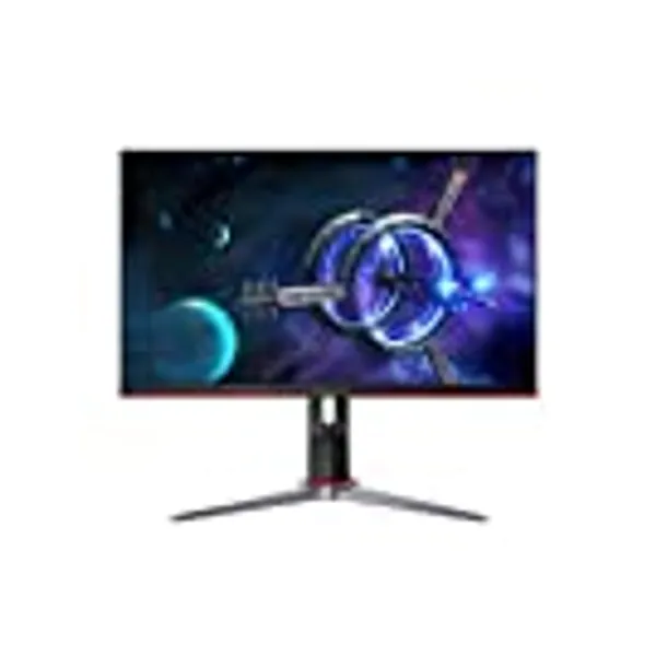 AOC 27G2 27" Frameless Gaming IPS Monitor, FHD 1080P, 1ms 144Hz, NVIDIA G-SYNC Compatible + Adaptive-Sync, Height Adjustable, 3-Year Zero Dead Pixel Guarantee (Renewed)