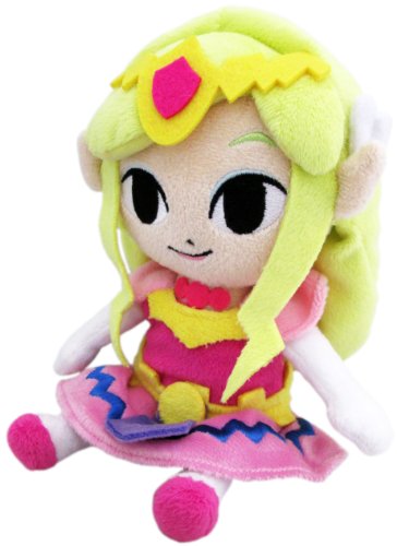 Little Buddy Legend of Zelda Wind Waker Princess Zelda 8" Plush , Pink
