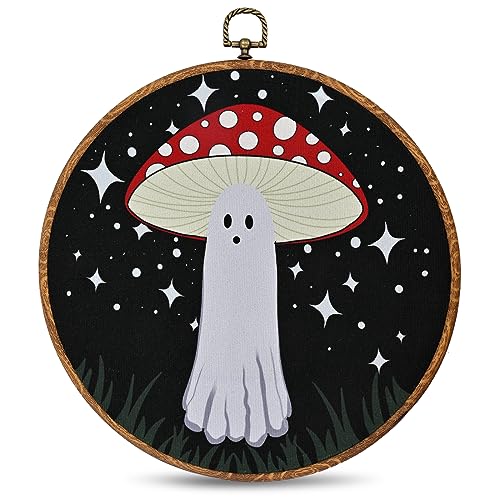 Mushroom Ghost Wall Decor