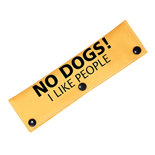 "No Dogs, I Like People" Leash Attachment