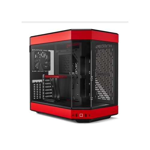 Hyte Y60 Mid Tower Case Red (E-ATX/ATX/M-ATX/M-ITX)