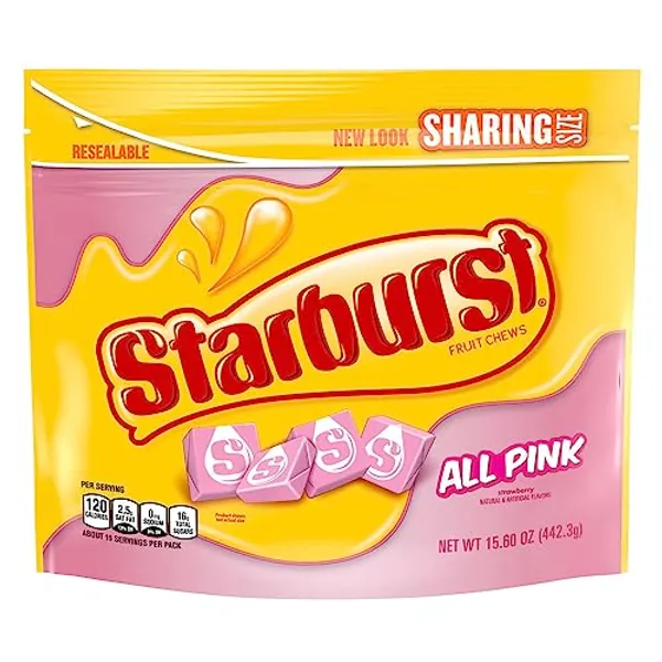 Starburst All Pink Fruit Chews 442g
