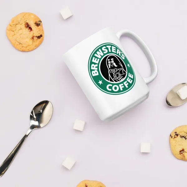 Animal Crossing Inspired Brewster's Coffee Mug