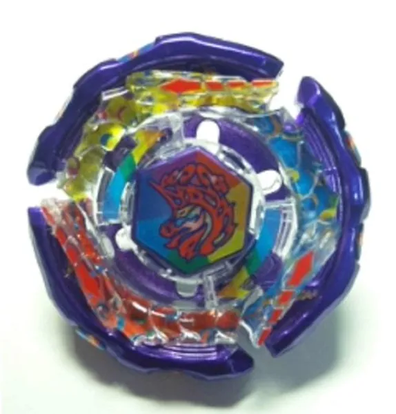 Takara TOMY 2011 Beyblade Metal Fight Fusion Ray Unicorno D125CS rainbow ver