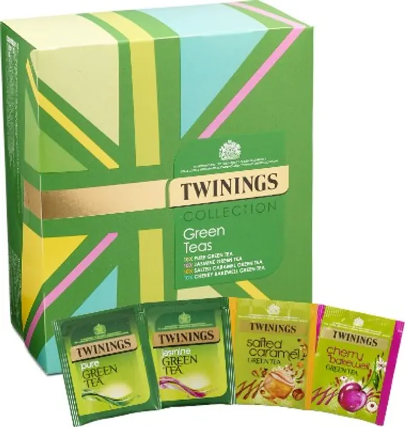 Twinings Green Tea Selection Variety Gift Set (40 Teabags), Perfect Alternative Birthday Present