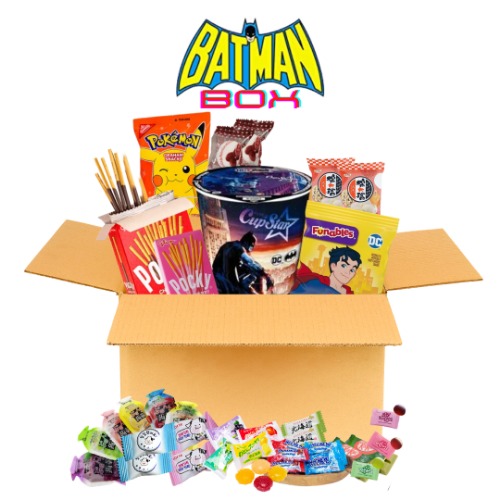Ookii Box Enero Edición Batman - Caja Muy Grande de Dulces Japoneses. 50 Dulces | Okashi Box