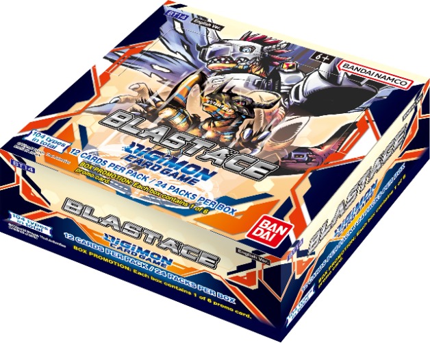 Bandai Digimon BT14 Blast Ace Booster Display Card Game