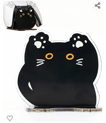 GeekShare Cute Acrylic Controller Holder for Xbox Series X S/Xbox one / PS5 / PS4, Desktop Display Game Controller Stand Pen Holder for Gaming Accessories- Black Cat : Amazon.com.au: Video Games
