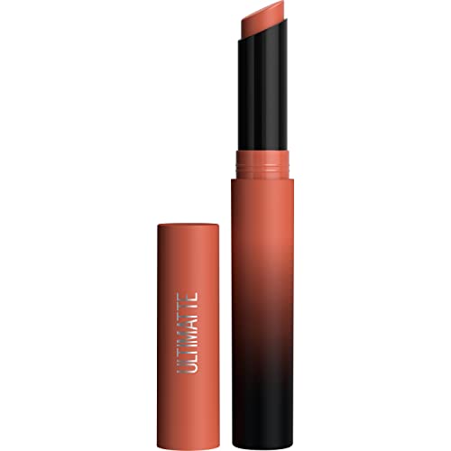 Maybelline Color Sensational Ultimatte Matte Lipstick, Non-Drying, Intense Color Pigment, More Honey, Dirty Peach, 1 Count - 788 MORE HONEY - 1 Count (Pack of 1)