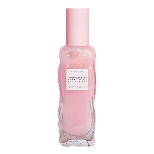 Glow Recipe Watermelon Glow Pink Juice Face Moisturizer - Vegan Amino-Rich Cooling Gel Moisturizer with Hydrating Hyaluronic Acid - Lightweight, Oil Free Moisture (95ml) - 3.21 Fl Oz (Pack of 1)