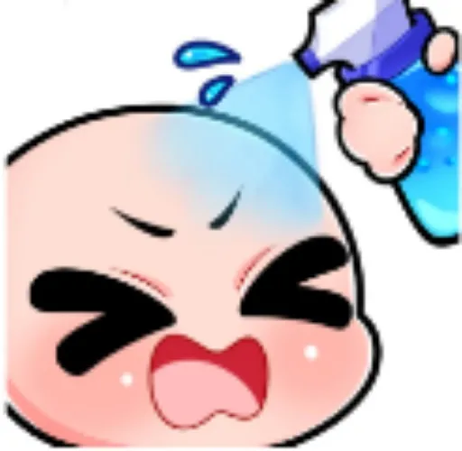 YCH emote - spray