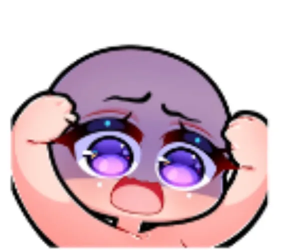 YCH emote - panik