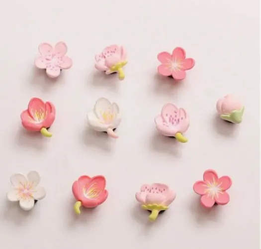cherry blossm charms for croc