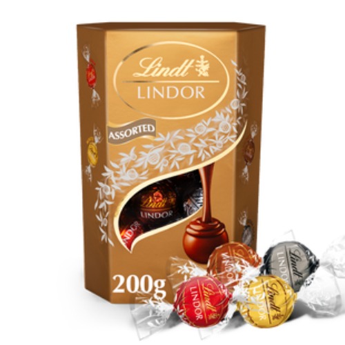 Lindt LINDOR Cornet Assorti 200g