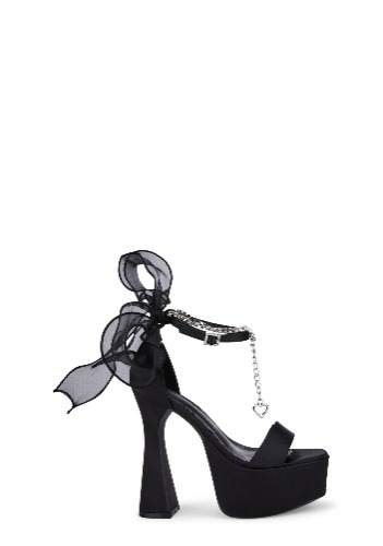 Dream Escape Platform Heels | BLACK / US 10