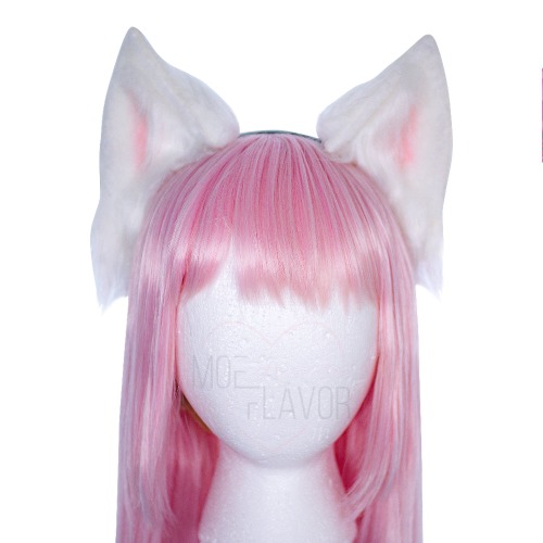 Pre-Order Winter Fox Headband - White