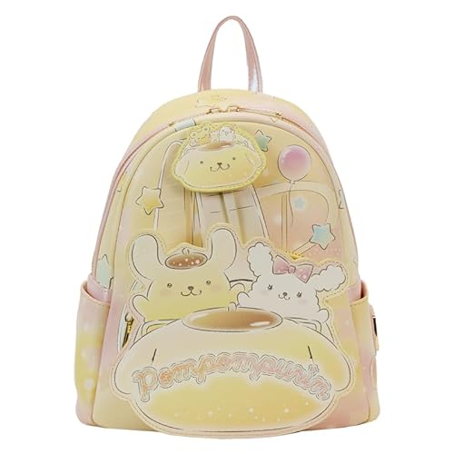 Loungefly Sanrio Pompompurin Carnival Double Strap Shoulder Bag, Multi, Mini