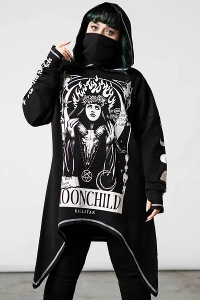 Companion Oversized Hoodie | L / Black / 100% Cotton