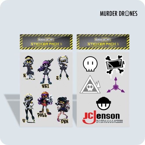 Murder Drones Sticker Pack 1 | Default Title