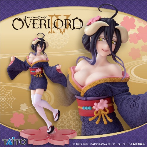 Overlord IV - Albedo - Coreful Figure - Sakura Wasou Ver. (Taito) - Brand New