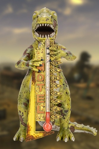 Fallout New Vegas Dinky the T-Rex Statue | Default Title