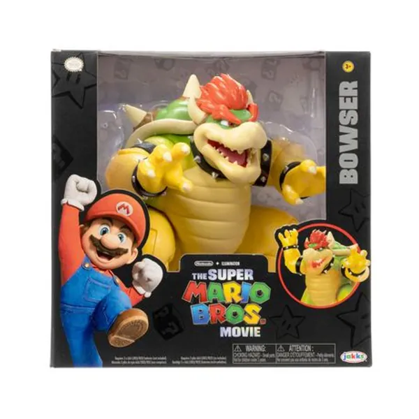 The Super Mario Bros. Movie  –  7” Feature Bowser with Fire Breathing Effects