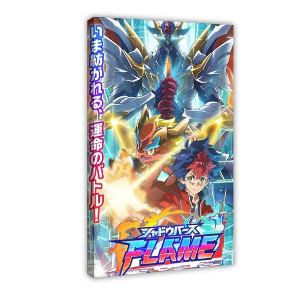 Anime Shadowverse Flame Canvas Poster Bedroom Decor Sports Landscape Office Room Decor Poster Gift Frame:20x30inch(50x75cm) - Anime Shadowverse Flame Frame:20x30inch(50x75cm)