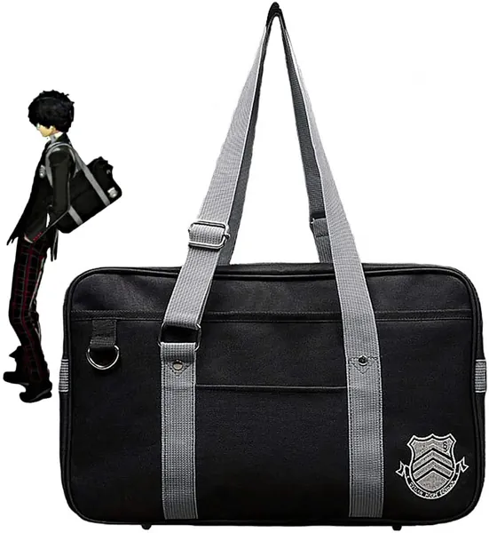 Game Persona 5 P5 Joker High School JK Bag Uniform Ren Amamiya Shoulder Bags（NEW style add Non-slip nail） - 