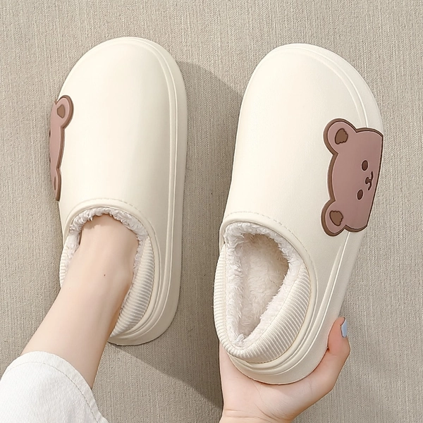 Unisex Home Wear Fur Slipper