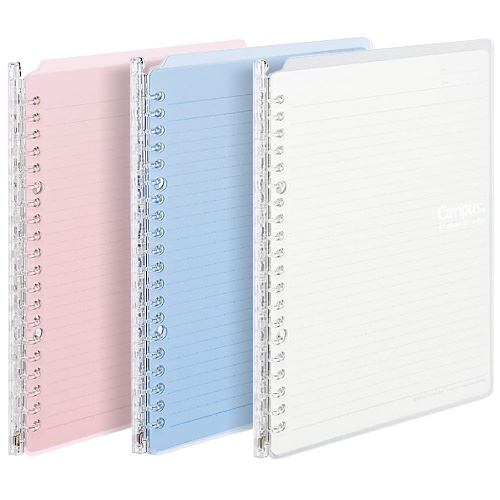 Kokuyo Campus Easy-Carry Slim Binder Smart-Ring B5 26-Ring Set van 3