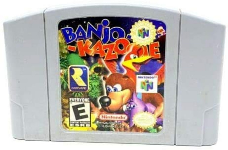 Banjo Kazooie N64 Game Cartridge Console Card US Version For NTD N64