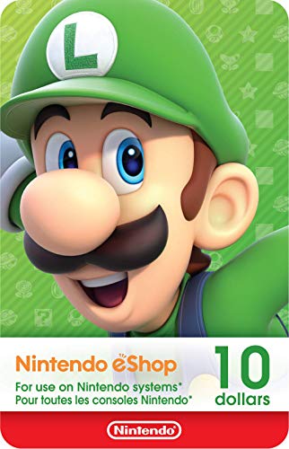 $10 Nintendo eShop Gift Card [Digital Code]