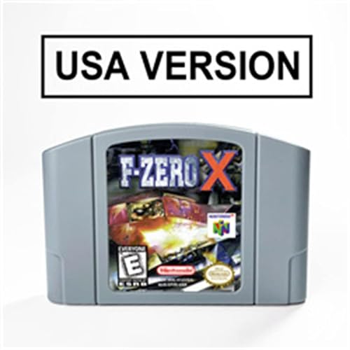 F-Zero X For 64 Bit Game Cartridge USA Version NTSC Format