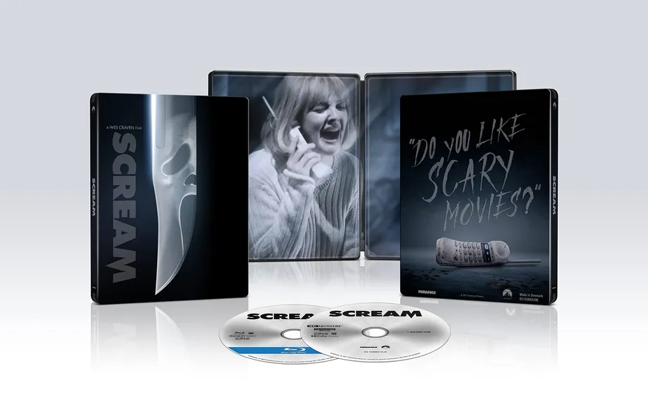 Scream (1996) 4K UHD Steelbook (Repress) [Blu-ray] [Region A & B & C]