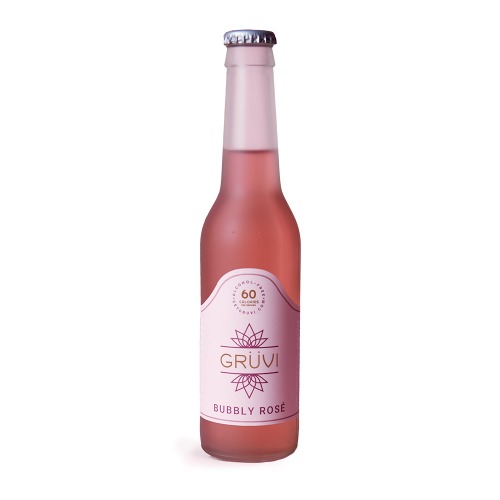 Alcohol-Free Bubbly Rosé by Grüvi - 8 Pack