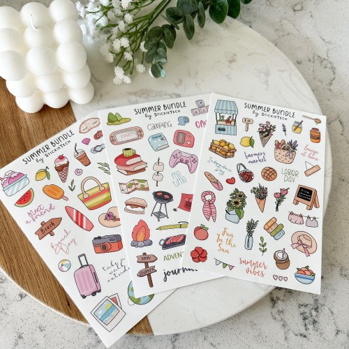Summer Planner Sticker Bundle