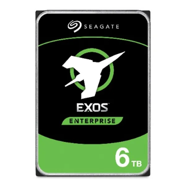 Seagate Exos 7E8 6TB Internal Hard Drive Enterprise HDD – 3.5 Inch 512E SATA 6Gb/s 7200 RPM 128MB Cache for Enterprise, Data Center – Frustration Free Packaging (ST6000NMZ115)