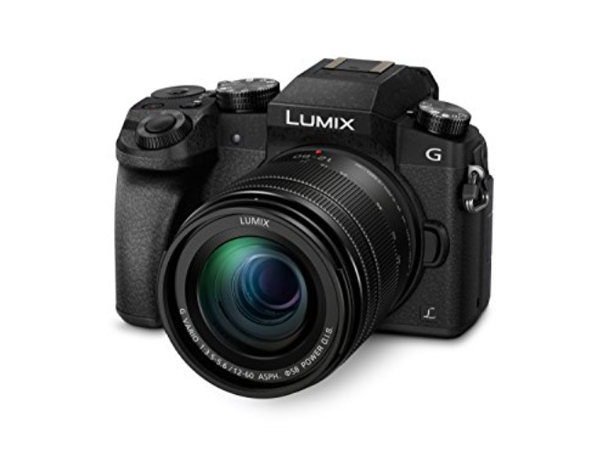Panasonic LUMIX DMC-G7MEB-K Professional Camera with 12-60 mm Lens - Black - 12-60 mm Lens